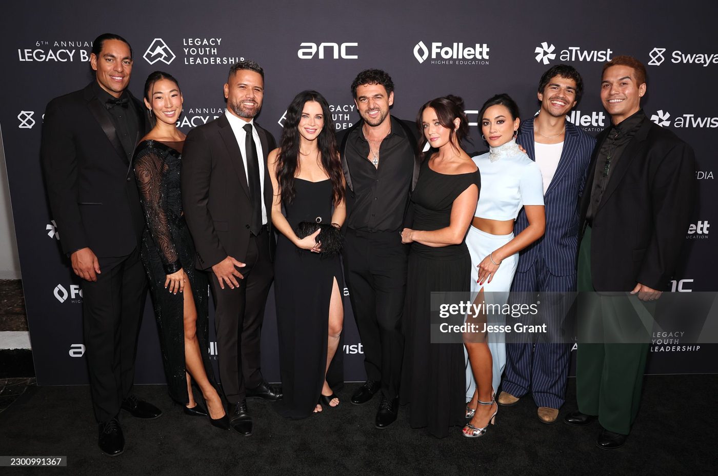 Stranton Aiono at Legacy Ball, with Alex Aiono and Lindsay Watson